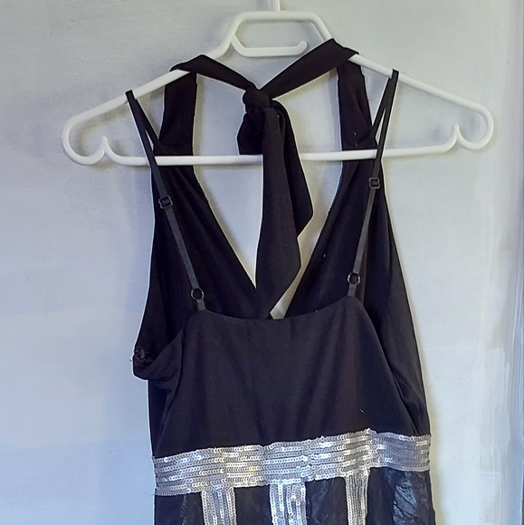 NWT Halter Style Black Dress - Picture 2 of 16